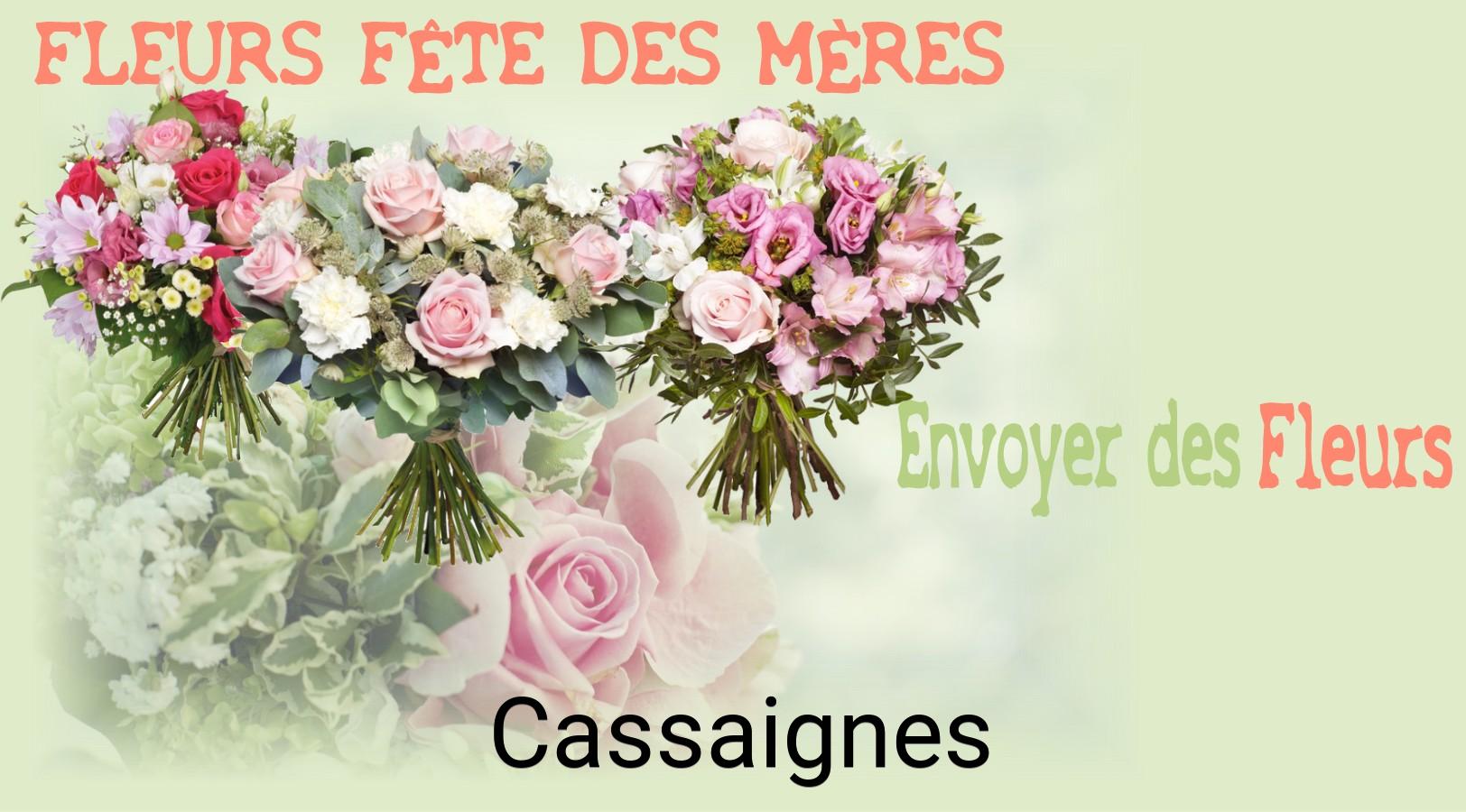 Bouquet de Fête des Mères livré à Cassaignes