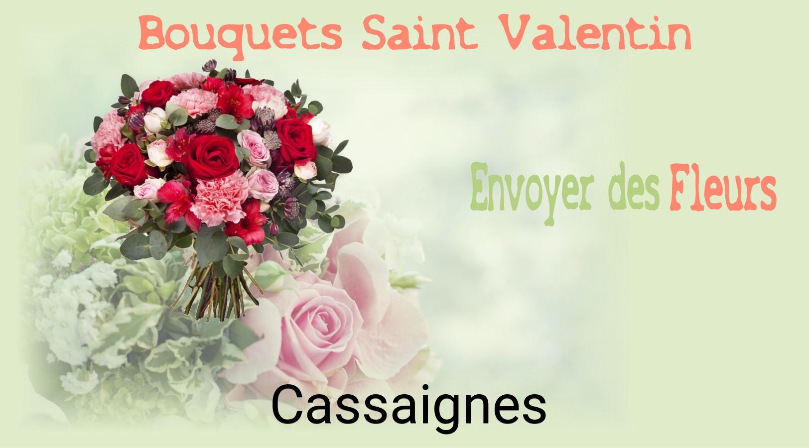 Roses de Saint-Valentin livrées à Cassaignes